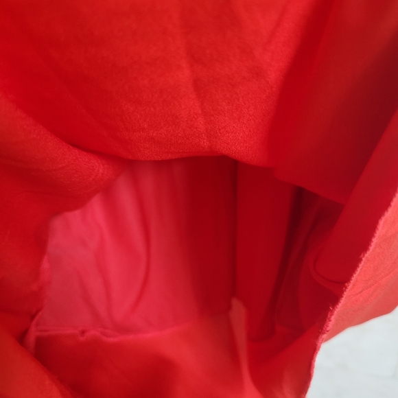 🌷Vero Moda Red Ruffled Dress🌷 - Picture 4 of 13